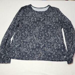 Hang Ten XL UV Protection 50+ Floral Print Long Sleeve Top